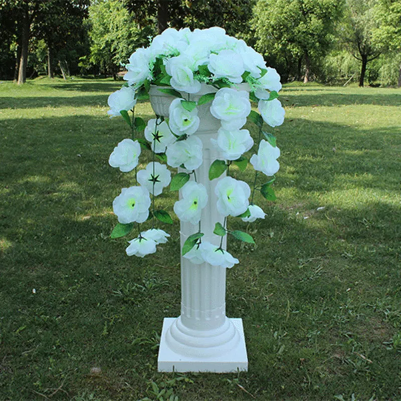 

White Plastic Roman Columns Road Cited For Wedding Favors Party Decorations Hotels Shopping Malls Opened Welcome Road Lead