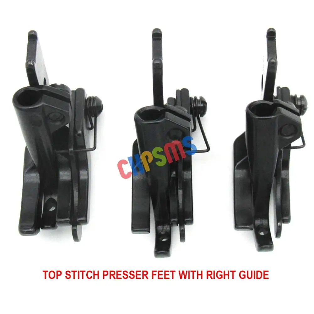 3 SETS EDGE GUIDE FEET fit FOR SINGER 111W INDUSTRIAL WALKING FOOT SEWING MACHINE. #S585 1/8 +3/16+1/4