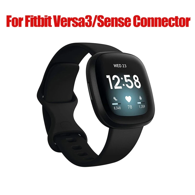 1 Paar Horloge Band Connector Horloge Band Adapter Voor Fitbit Versa3/Gevoel Smart Horloge Band Adapter Accessoires