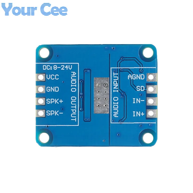 5pcs/1pc DY-AP3001 10W/20W/30W Class D DC Digital Power Amplifier Board Module High Power Mono 12V 24V PWM Modulation