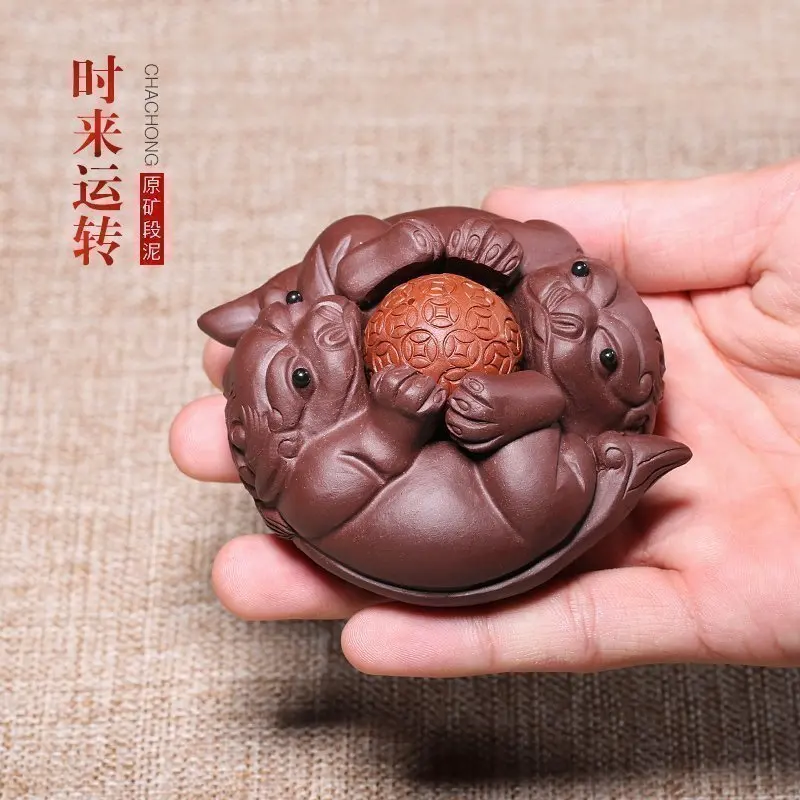 

★tea pet transport the mythical wild animal miscellaneous pieces of purple sand tea pet furnishing articles fortunes