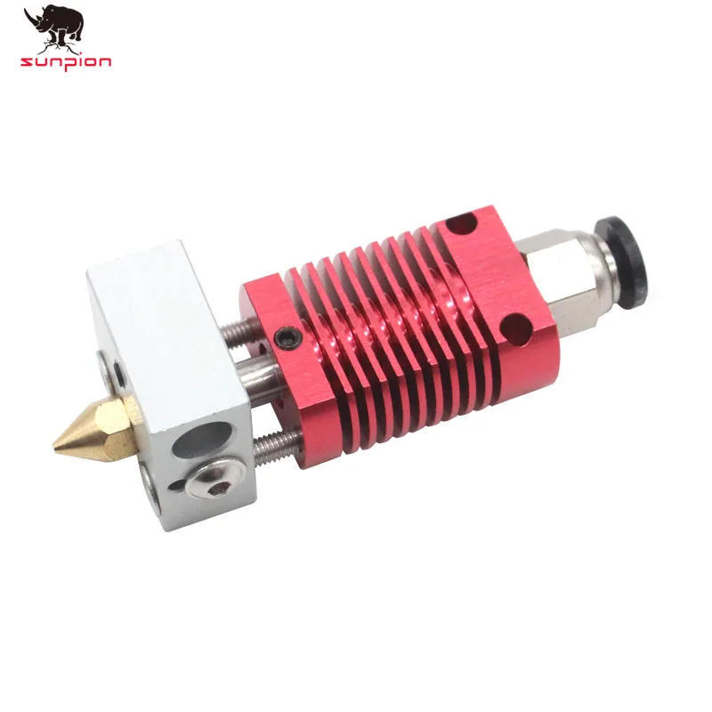 

MK8 Assembled Extruder Hot End kit for ANYCUBIC Mega Zero 2.0 3D Printer 1.75mm 0.4mm Nozzle printer aluminum heating block