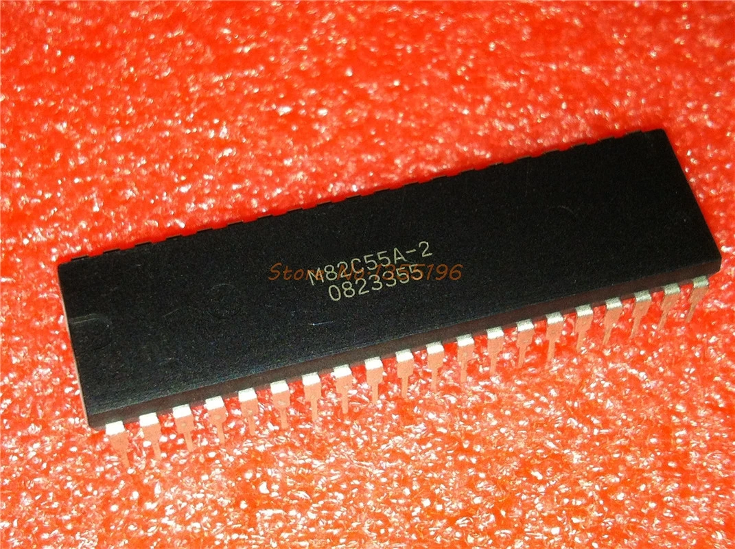 10pcs/lot 8255 M82C55A-2 DIP-40 In Stock