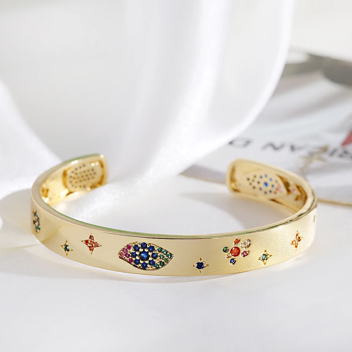 1Pcs Bohemian Punk Geometry Thick Chain Bracelet Fashion Happy Trend Gold Color Chain Charm Bracelets Bangles Fashion Jewelry