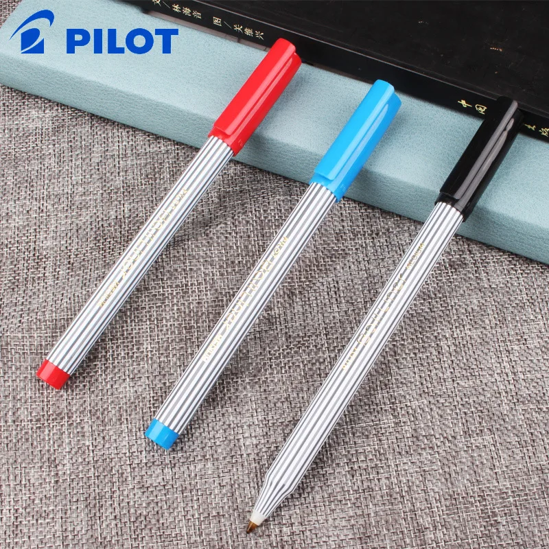 1PCS PILOT BL-5M BALL LINER Gel Pen 0.8MM Cute Striped Smooth Signature Gel Ink Pen Japanese Stationery Pens Black Blue Red