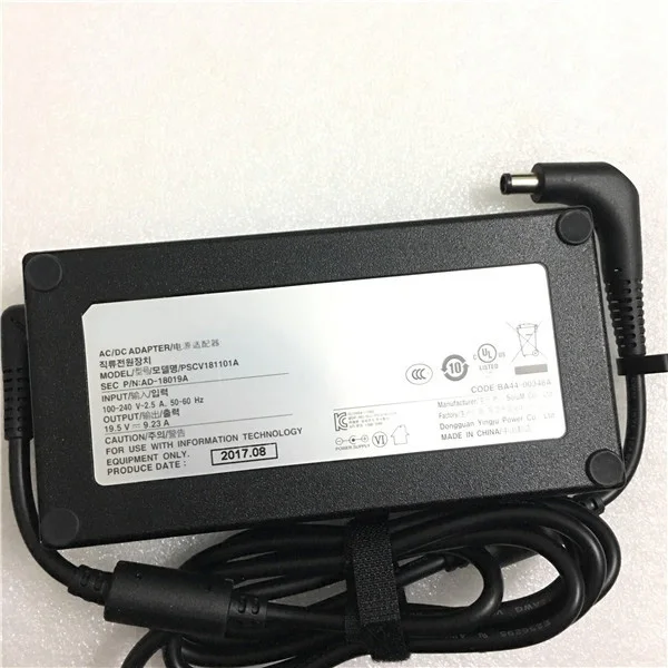 Imagem -03 - Original para Samsung 19.5v 9.23a Pscv181101a 180w Portátil Carregador ac Adaptador de Alimentação Ba4400352a Pa1181-96 Ad-18019a Np850xac