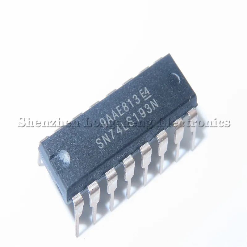 10PCS/LOT NEW 74LS193 SN74LS193N DIP-16 Dual clock reversible counter  In Stock