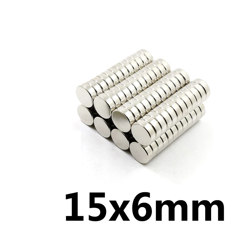 

10/30/50 pcs Powerful Magnets 15x6mm Bulk Sheet Neodymium Magnet 15*6mm