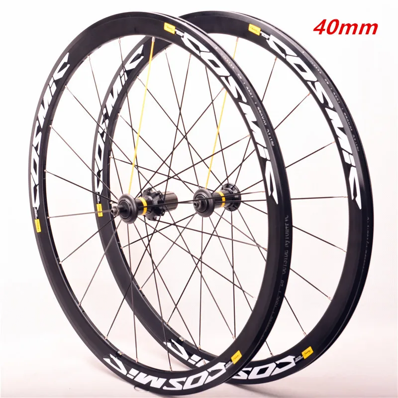 700C Road bike Wheelse Frame Height 30/40/50MM New  Pack V/C disc brake Lap Brake Straight Pull Cosmic Elite road Bike WheelSet