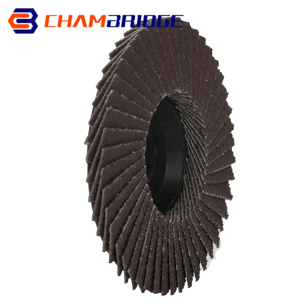 3 Inch Platte Flap Schijven 75Mm Grit 80 Schuurschijven Schurende Flap Slijpen Wielen Bladen Hout Snijden Voor Hoek grinder 1-15Pcs