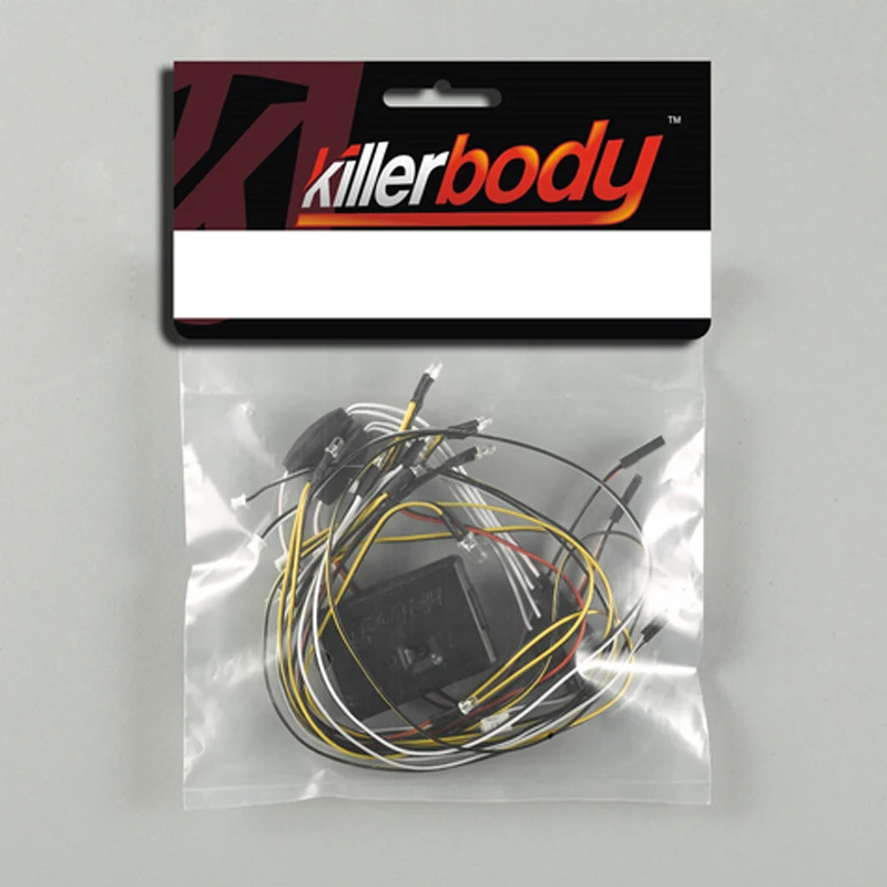 Set di unità LED killer 48687 con scatola di controllo 13 LED (3mm: 13 LED) adatto per KB 1/10 Turbo GT-ES (C211)