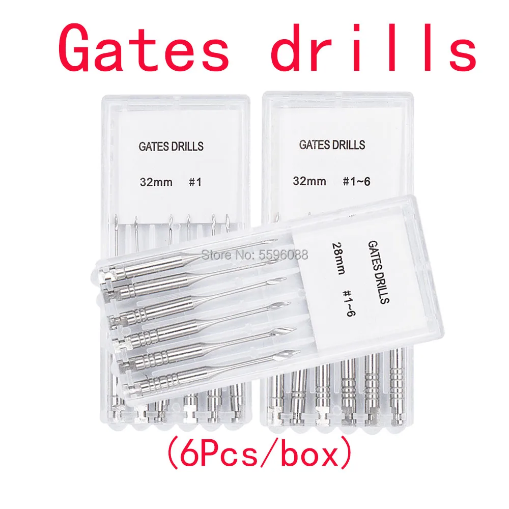 

1 box Dental Endodontic files Reamers dental Drill dental Burs Gates drills Glidden Endo files gate Dentist Tools Lab Materials