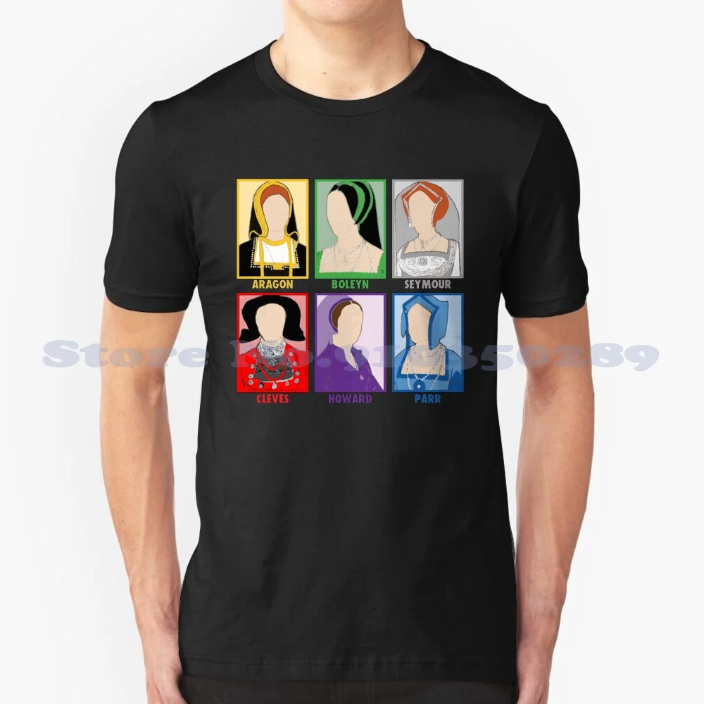 Six The Musical : Old School Queens New Colors Fashion Vintage Tshirt T Shirts Broadway Broadway Island Broadwayisland Theater