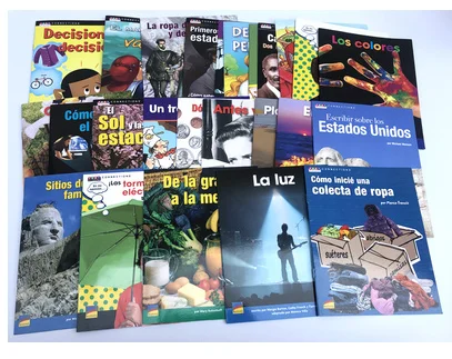 

Random 24 Books Child Kids Spanish Book Carhildhood Education Enlightenment Knowledge Story Learning Reading Book Age 8 up