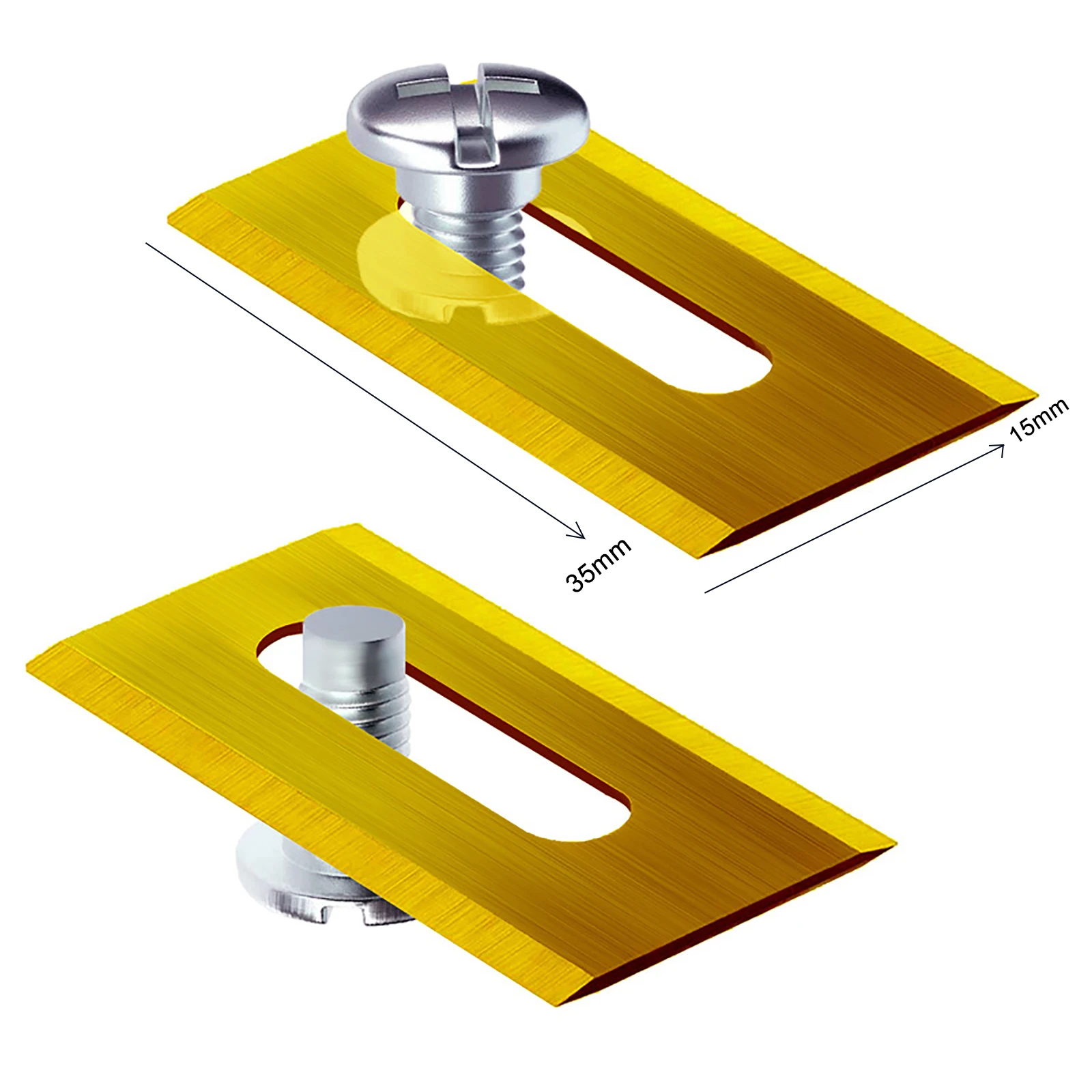 Imagem -04 - Lâmina de Substituição Cortador de Grama Aparador Cortador para Automóvel Husqvarna Jardim Robótico Ferramentas Cortador de Grama 30 Pcs