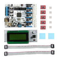 Module Board 3D Printer Motherboard Kit GT2560 A4988 Driver LCD2004 Control Board EM88