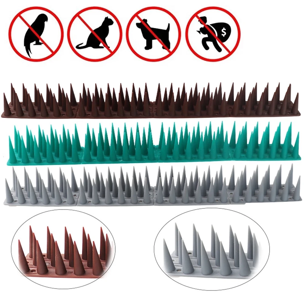 

Onnfang Plastic Bird and Pigeon Spikes Anti Bird 1/6/12pcs Anti Pigeon Spike for Get Rid of Pigeons Scare Birds Pest Control