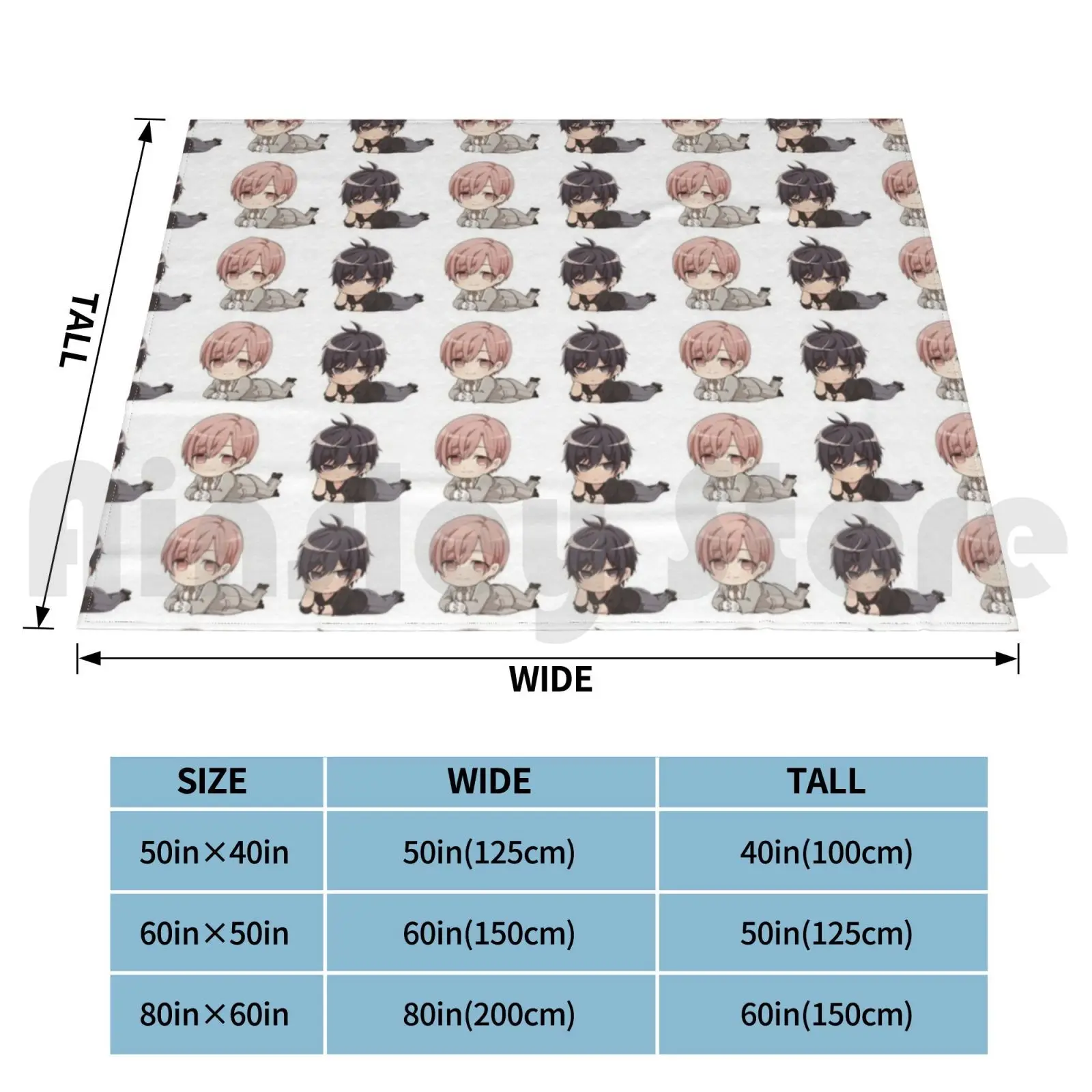 Civil Blanket Fashion Custom Ten Count 10 Count Curious Shirotani Yaoi Bl Boyslove Anime Manga Shonen Ai