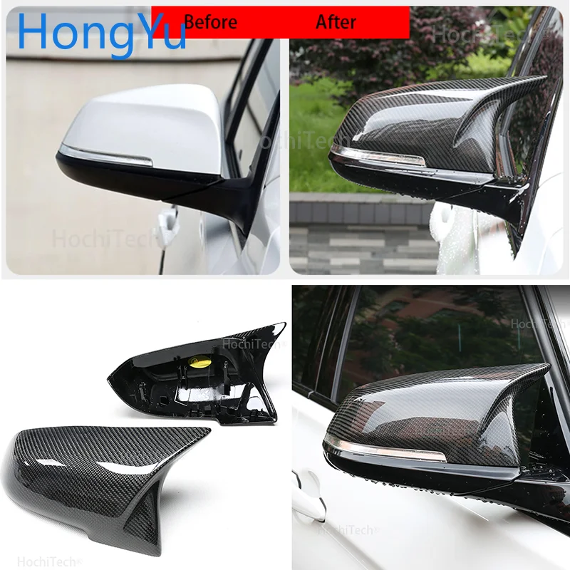 

Replacement Carbon Fiber Side Mirror Case Rearview Mirror Cover For BMW 4 Series F32 F33 F36 420i 428i 435i 2014-up