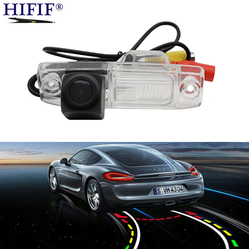 Fisheye Dynamic Trajectory Wireless Car Rear View Camera For Kia K3 Ceed Rondo Sorento Carens/Hyundai JM Accent Elantra Tucson