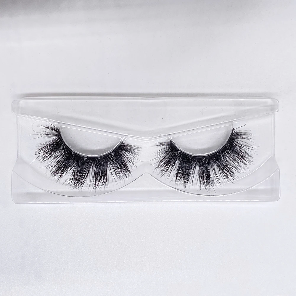 ขายส่ง Make Up 5D Mink Eyelashes Fluffy เคลือบของ Eyelash Extension 100คู่/ล็อตไม่มีกล่อง16 ~ 25มม.ขนตา D08 A14