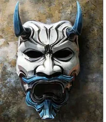 Anime Inu x Boku SS Shirakiin Ririchiyo Atavistic Mikofuku Cosplay Mask Samurai Mask Japan Prajna Mask Halloween Hannya Mask