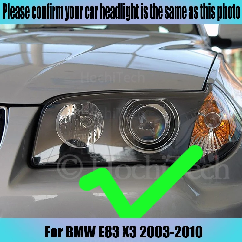 3 Years Warranty Hight Quality LED Angel Eyes Kit Cotton White  Ring for BMW E83 X3 2003-2010