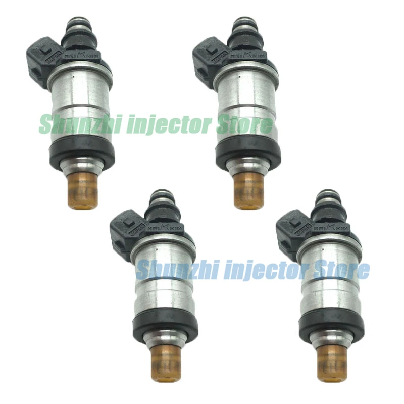 4pcs Fuel Injector Nozzle For Honda Accord Prelude 2.0 2.2 Acura Prelude 1986-1997 06164P0A000 06164-P0A-000