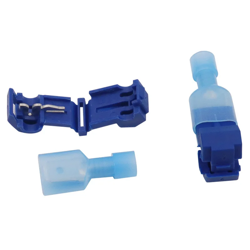 T แตะที่เชื่อมต่อสายไฟขั้วต่อ Crimp Scotch Lock ไฟฟ้ารถยนต์12-10/22-16/16-14AWG 4-6/0.5-1.5/1.5-2.5มม.