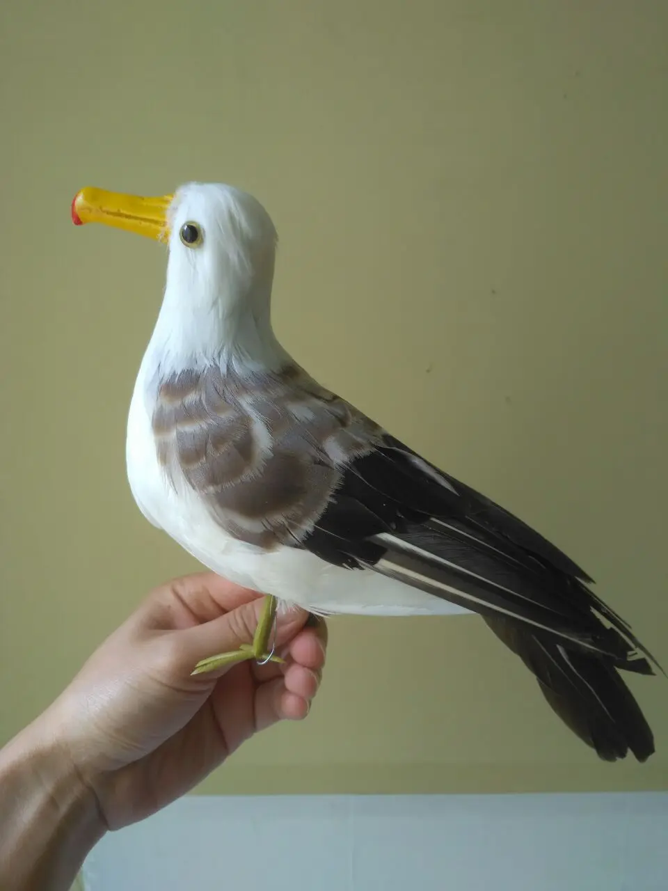 big real life seagull model foam&feather standing seagull bird gift about 30x20cm xf3000