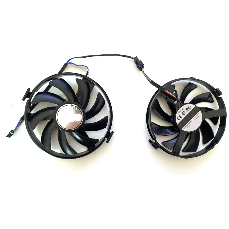 NEW Graphics card Cooling Fans For XFX Radeon R9 380 380X R9 370 370X RX460 560 R7 350 360 370 Graphics Card Fans FDC10U12S9-C