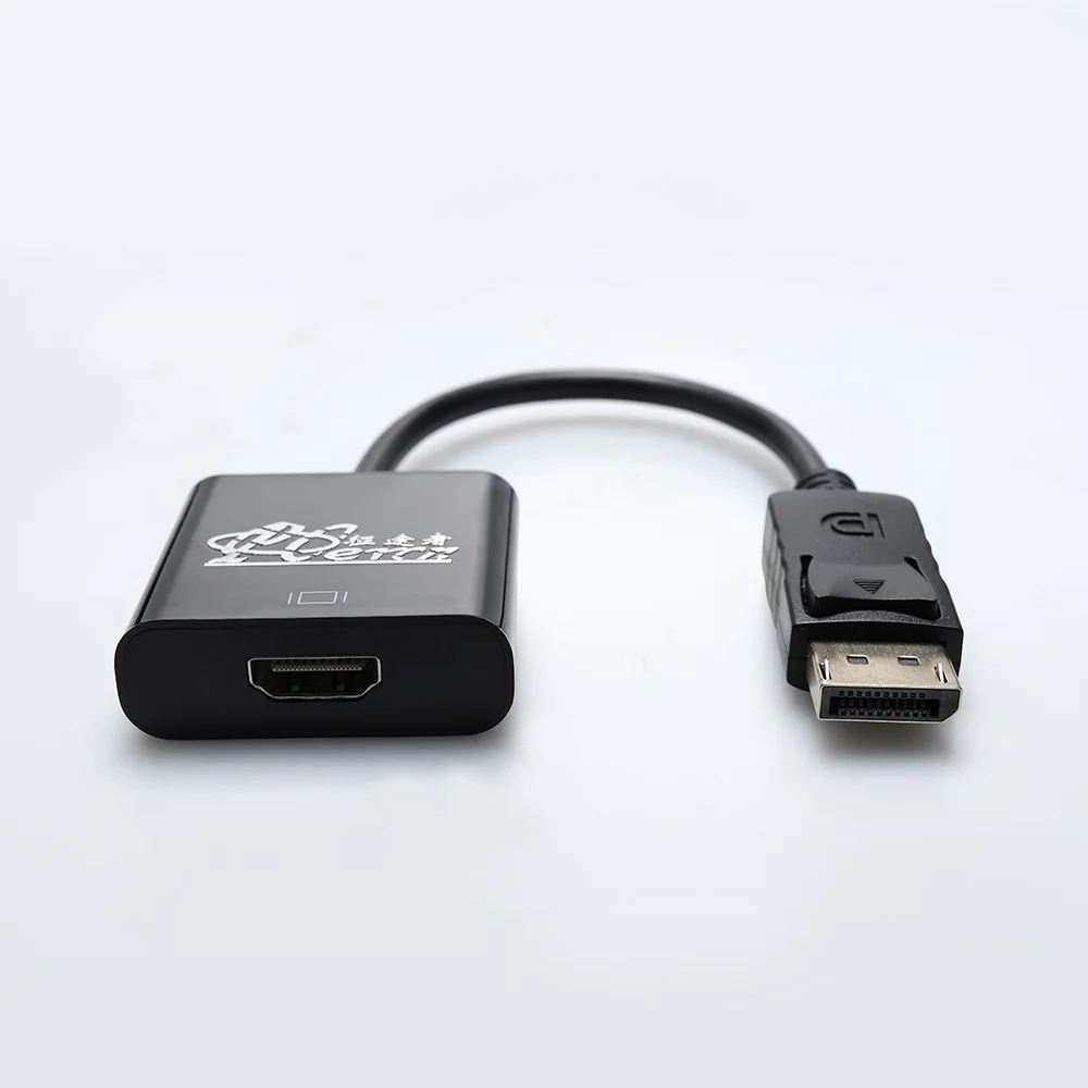 Adattatore PCER 4K Displayport a HDMI convertitore DP maschio a HDMI femmina per proiettore HDTV adattatore DP HDMI per Laptop