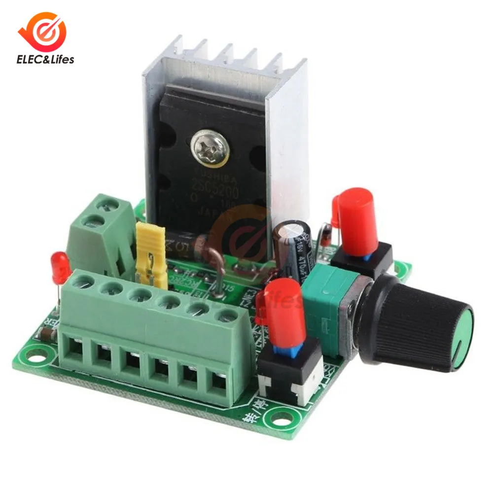 DC 15-80V Stepper Motor Driver Controller Governor Pulse Signal 2.5KHZ-68KHZ Generator Board For Arduino