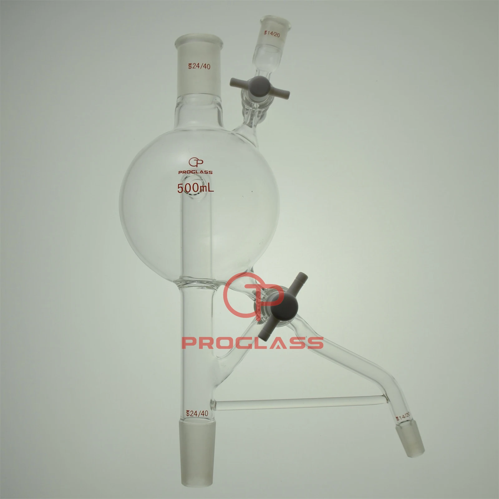 Laboratory Glass Distillation Heads,Solvent,new Modified,Top 24/40,Side 14/20