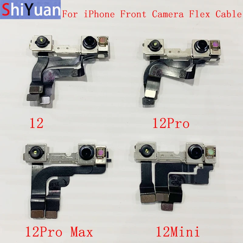 Front Camera Facing Flex Cable For iPhone 12 12Pro 12Pro MAX 12 Mini Front Camera Light Proximity Sensor Flex Replacement Parts raptic clearvue для iphone 12 mini 491525