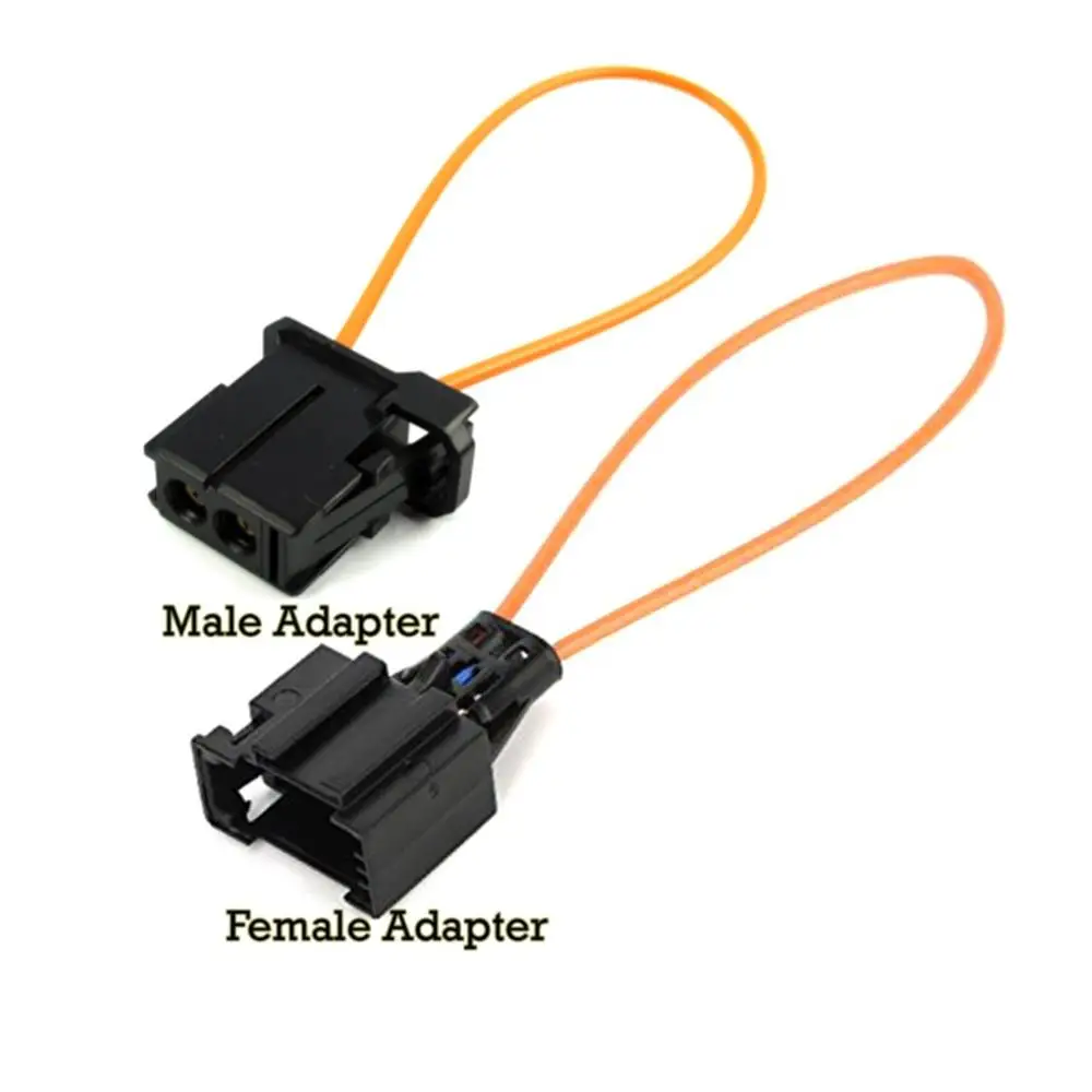 Automotive Prova di Corto Circuito In Fibra Ottica Loop Anello di Plastica Anello di Maschio e Femmina Kit Adattatore Per Audi BMW MERCEDES