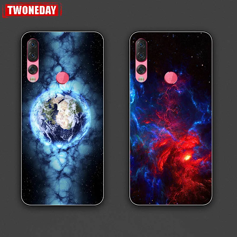 Phone Case For Lenovo Z5S S5 K520 K5 Play Pro Z5 A5 Z5S Z6 Lite Youth Edition Cover Starry sky Coque For Lenovo K10 A6 Note