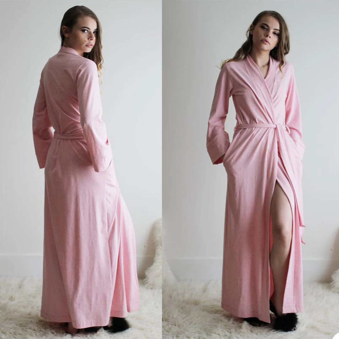 Elegant Women's Bridal Gowns Long Sleeve Bathrobe Women Lingerie Nightgown Pajamas Sleepwear Custom Made Housecoat Nightwear