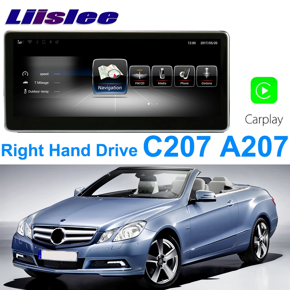 

For Mercedes Benz MB E A207 C207 2009~2017 Liislee Car Multimedia Player NAVI Right Hand Drive Car Radio Stereo GPS Navigation