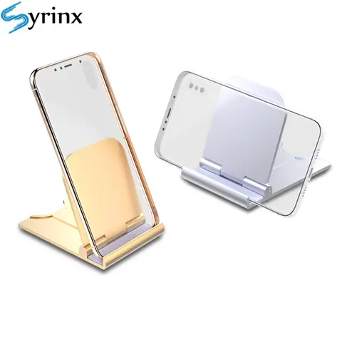 Hopfällbar skrivbordshållare Justerbar mobiltelefonbordsstativ Laty hållare För iPhone 11 Pro Huawei P40 Pro Titta på film Live Support 6 best sales mobilhållare för att titta på film - №1