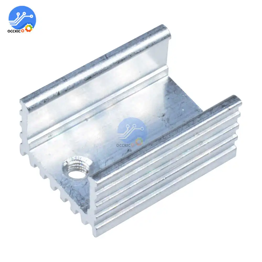 5pcs 21*15*10mm Heatsink Cooling Fin Radiator Cooler Aluminum Heat Sink for Electronic Tools