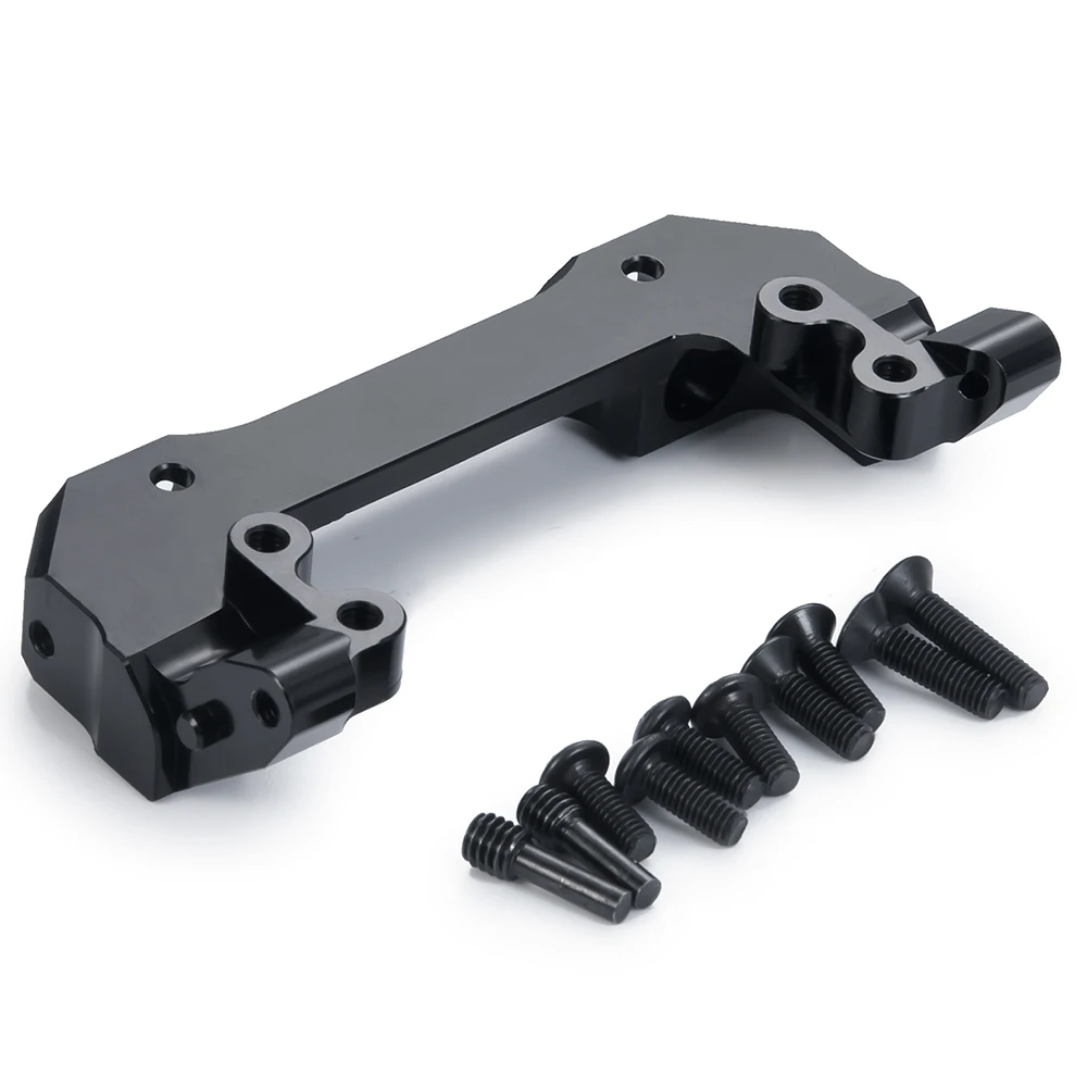 AXSPEED Aluminum Alloy Front Servo Mounting Bracket Holder for Axial SCX10 III Early Bronco Wrangler Gladiator 1/10 RC Car Parts