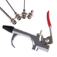 5Pcs/set Air Tool Dust Compressor Nozzle Blow Gun Accessory Duster Cleaning Kit Pneumatic Parts Air Compressor Blower Kit