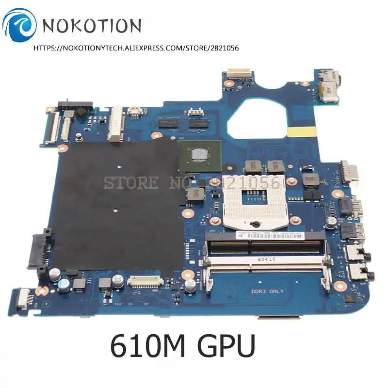 NOKOTION BA92-10756B BA92-10756A For Samsung NP300E NP300E4C laptop motherboard 14 inch HM75 DDR3 Geforce 610M /620M