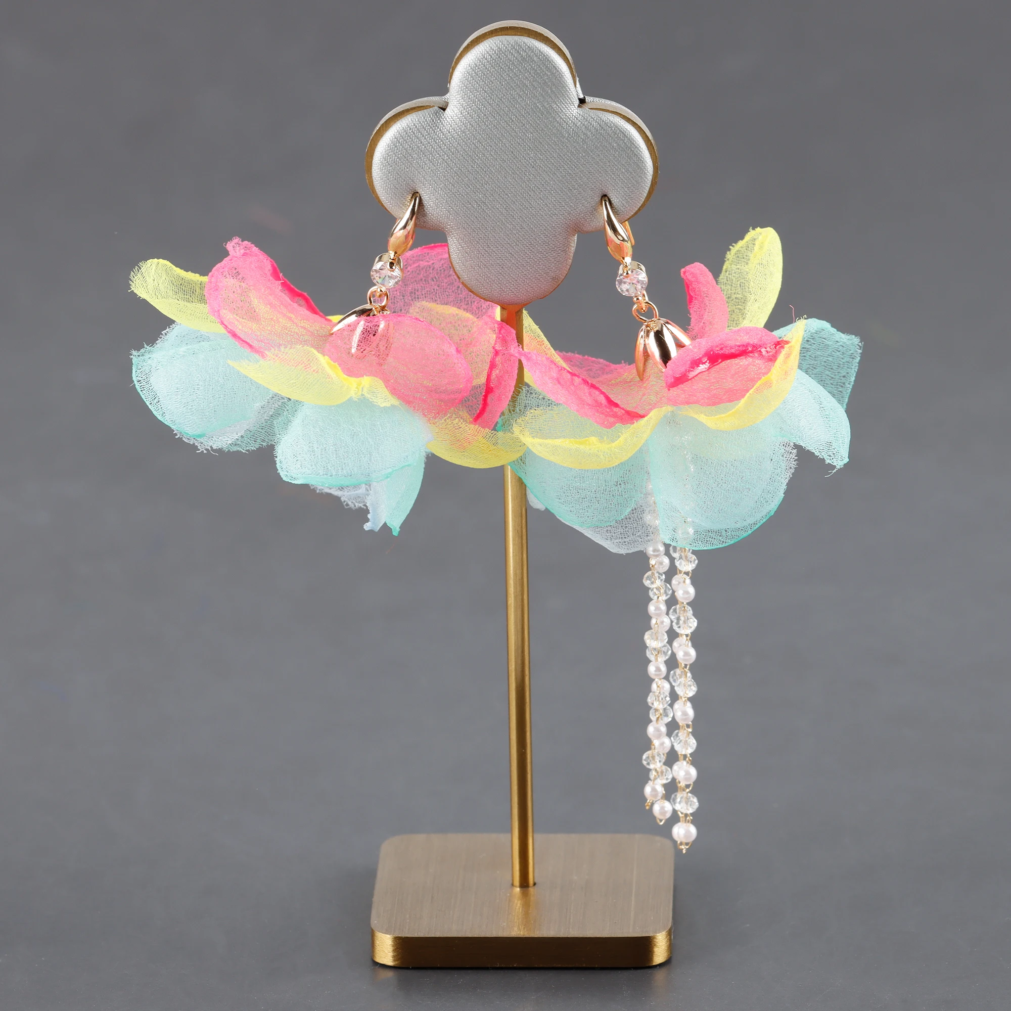 GUFEATHER F158,jewelry accessories,jewelry making findings,hand made,flower shape,charms,diy earring pendants,10pcs/lot
