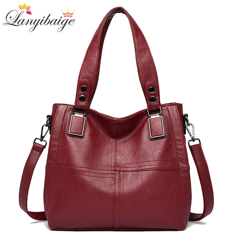 

Luxury Brand Women Handbag High Quality Leather Crossbody Bags for Women 2021 New Casual Ladies Shoulder Bag Designer Tote Bag