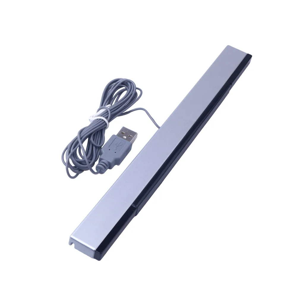 Elistooop-유선 적외선 IR 신호 광선 모션 센서 바 수신기, 게임 패드, 닌텐도 Wii PC 시뮬레이터 센서 이동 플레이어