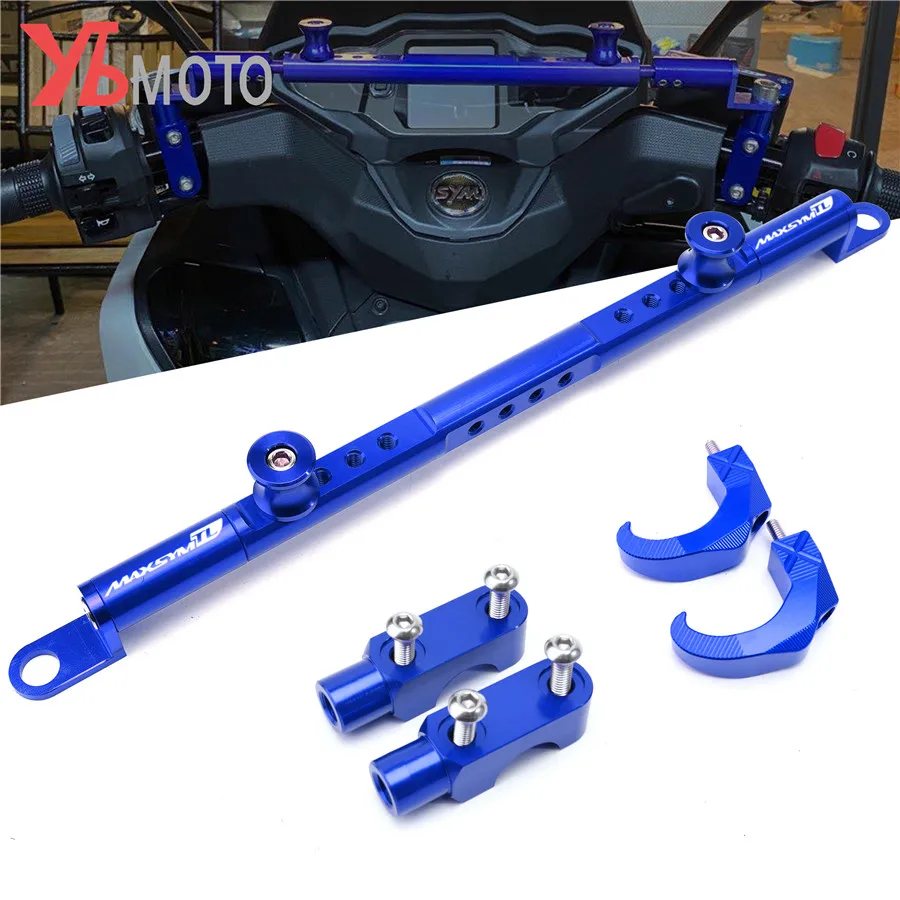 

Motorcycle CNC Multifunctional Cross Bar Adjustable Handlebar Balance Lever Fits For SYM MAXSYM TL 500 TL500 2020