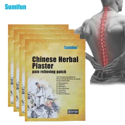 8/40pcs Sumifun Herbal Medical Plaster Cervical Vertebra Patch Arthritis Joint Killer Muscle Ache Arthritis Pain Relief Patch