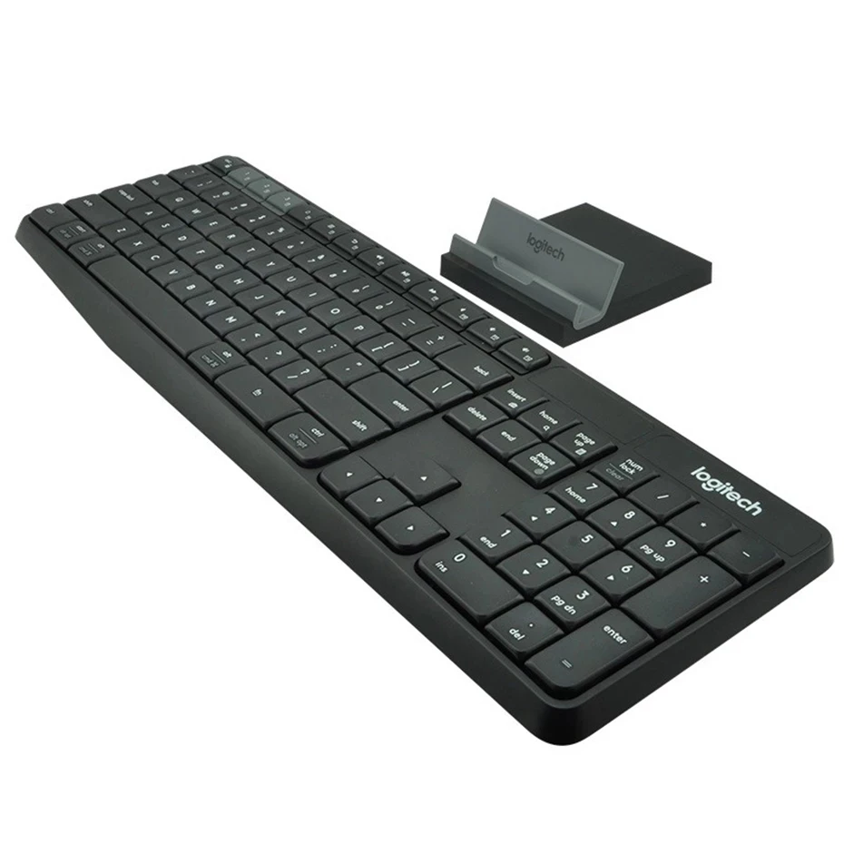 Logitech K375s wireless bluetooth silent keyboard is suitable for Windows Android ios tablet laptop/ultra-thin portable